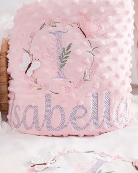 Enxoval Bebe Personalizado Floral Delicado Luxo
