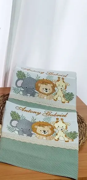 Kit 06 Fraldas Linha Premium Safari