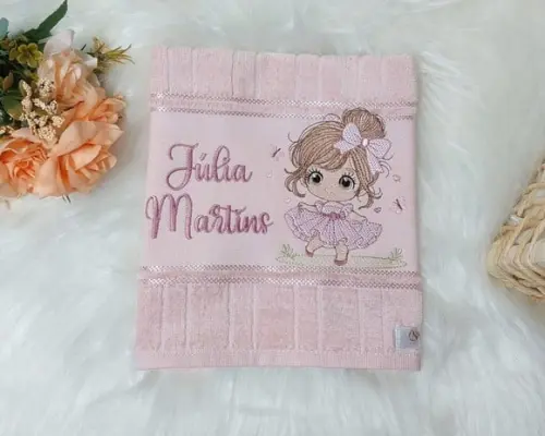 Kit 5 Toalhinhas Escolar Boca Personalizada