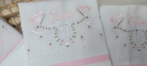 Kit Enxoval Personalizado Bebê Luxo