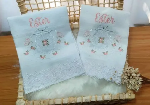 Kit Fraldas com Renda Voil Macias e Delicadas Linha Premium