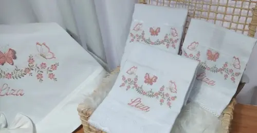 Kit Fraldas com Renda Voil Macias e Delicadas