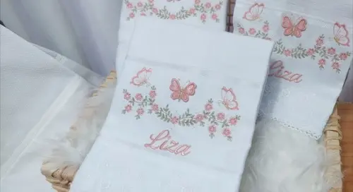 Kit Fraldas com Renda Voil Macias e Delicadas