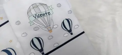 Kit Fraldas Personalizadas Balão Luxo