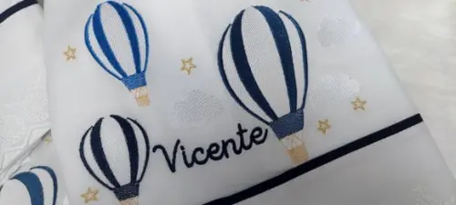 Kit Fraldas Personalizadas Balão Luxo
