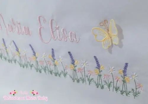 Kit Fraldas Personalizadas Barra Recortada Lavanda Luxo