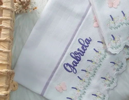 Kit Fraldas Personalizadas Barra Recortada Linha Premium