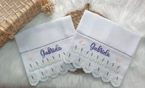 Kit Fraldas Personalizadas Barra Recortada Linha Premium