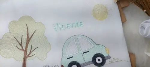 Kit Fraldas Personalizadas Carrinho Menino Delicado