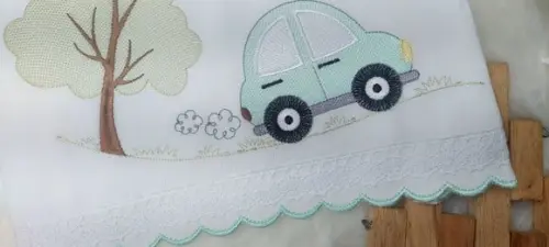 Kit Fraldas Personalizadas Carrinho Menino Delicado