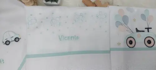 Kit Fraldas Personalizadas Carrinho Carro Delicado Luxo