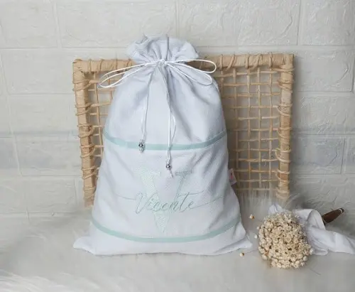 Kit Saquinho Roupa Suja e Organizador Mala Maternidade G