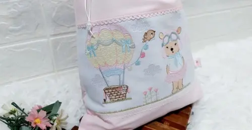 Saquinho de Roupa Suja Limpa