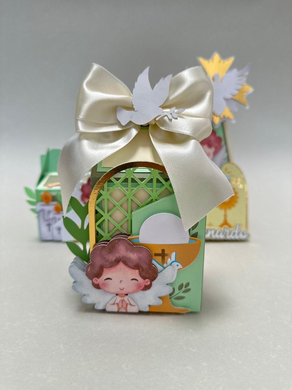 kit de caixas personalizadas batizado