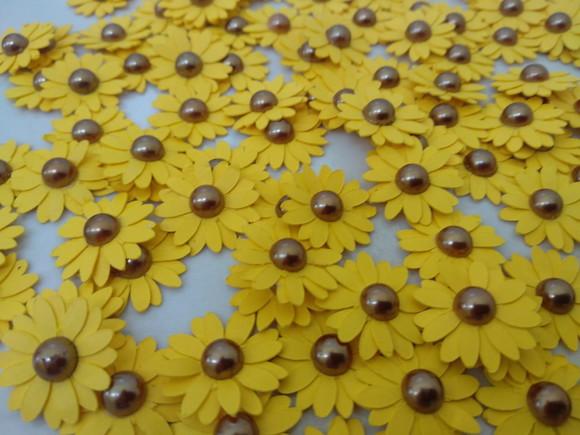 50 Mini Girassol 1,7 cm