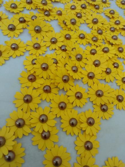 50 Mini Girassol 1,7 cm