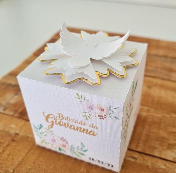 Caixa Cubo Batizado