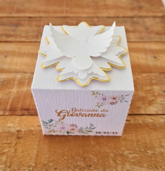 Caixa Cubo Batizado