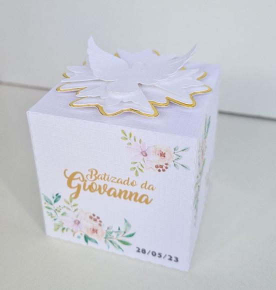 Caixa Cubo Batizado