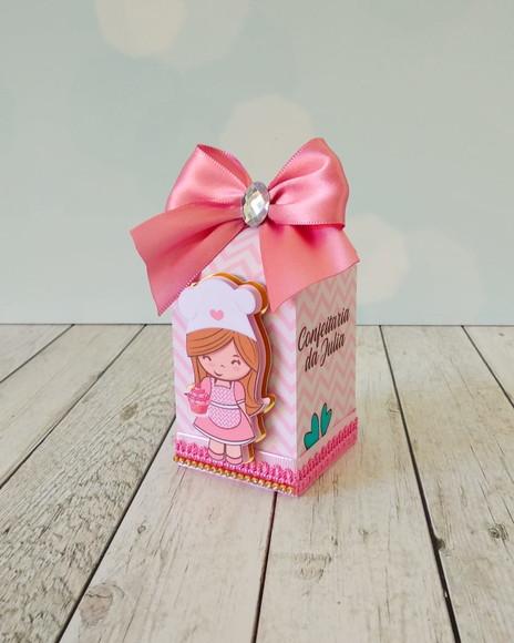 Caixa Milk luxo confeitaria