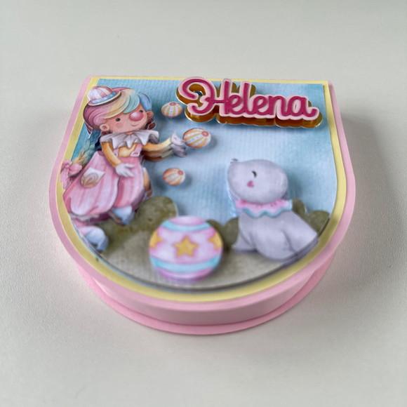 Convite Infantil Shaker Tema Circo