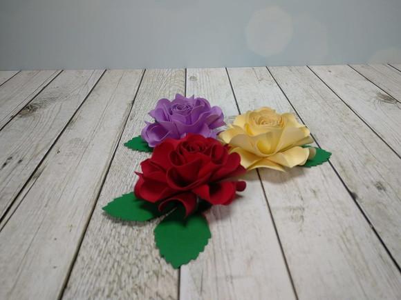 Flor de Papel com 8 cm