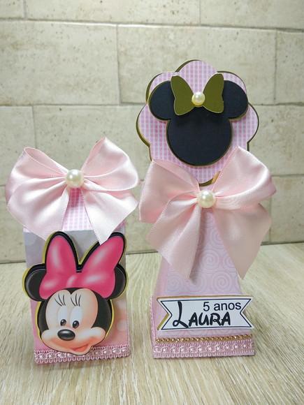 Kit caixas Minnie 32 pçs Luxo