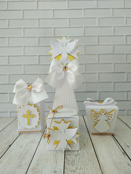 Kit Festa Batizado Luxo (32 Peças)