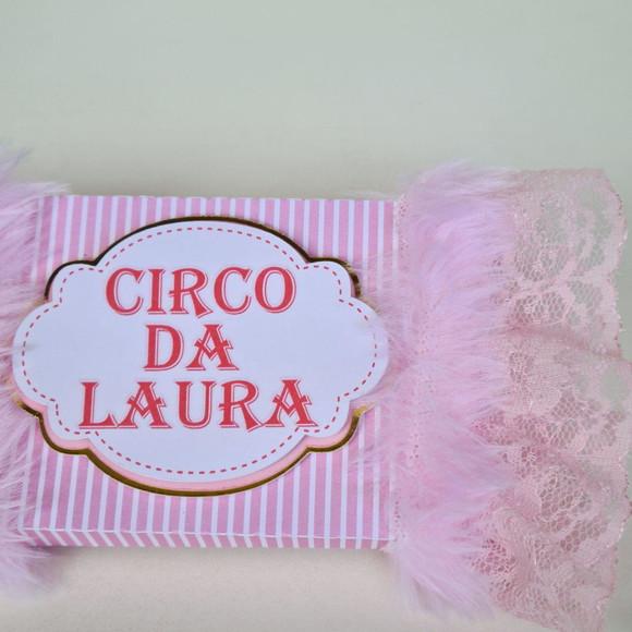 Kit Festa Circo Rosa Luxo 20 Pçs