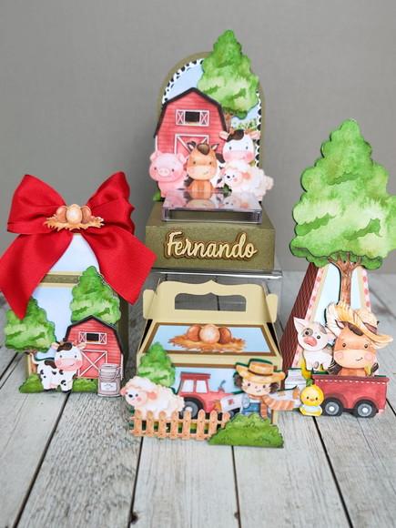 Kit Festa Fazendinha (24 Peças)