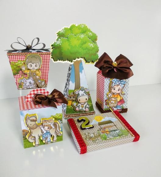 Kit Festa Fazendinha (40 Peças)