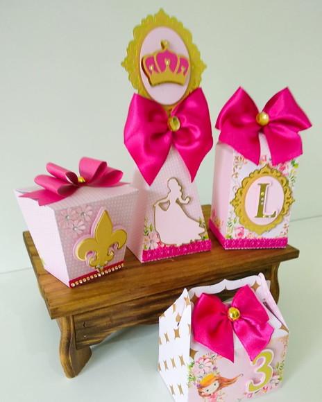 Kit festa luxo realeza