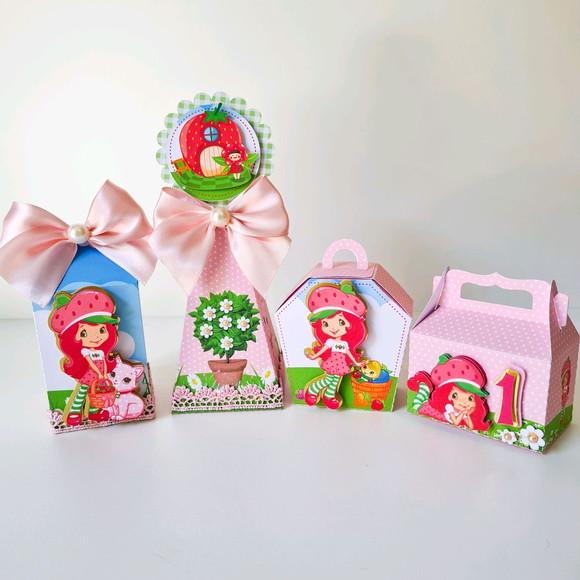 Kit Festa Moranguinho Luxo (32 Peças)