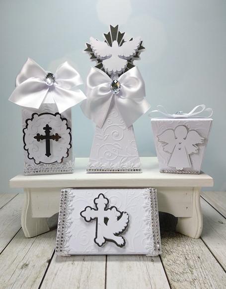 Kit Personalizado Batizado Luxo (32 Peças)