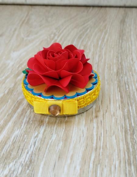 Latinha Festa a Bela e a Fera 5cm