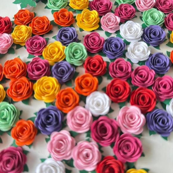Mini Flor de Papel