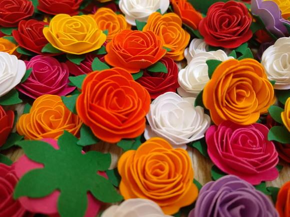 Mini Flor de Papel