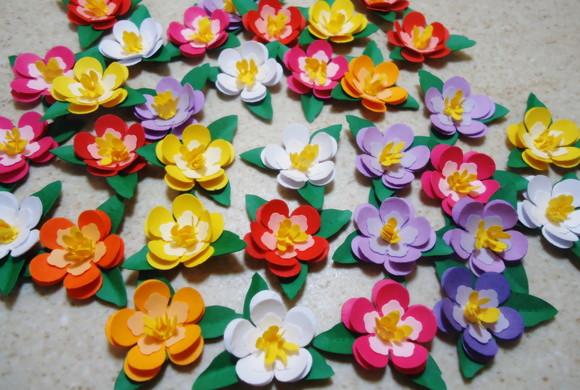 Mini Flor de Papel