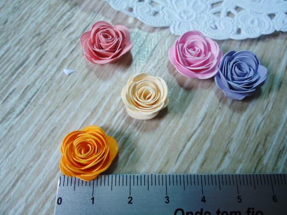 Mini Flor de Papel