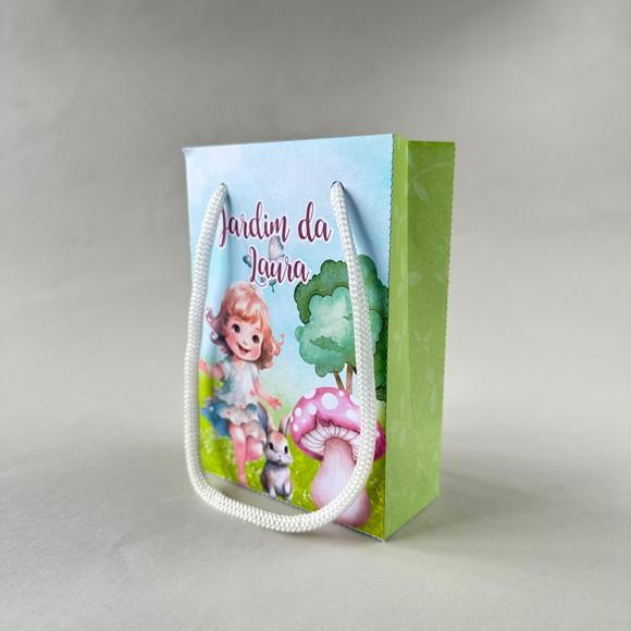 Sacolinha de Papel Pequena / Festa Jardim