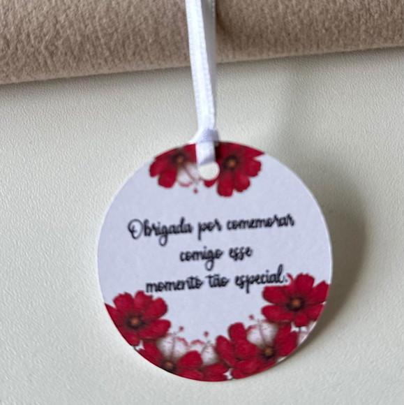 Tag Personalizada para Lembrancinha (não Acompanha Fita)