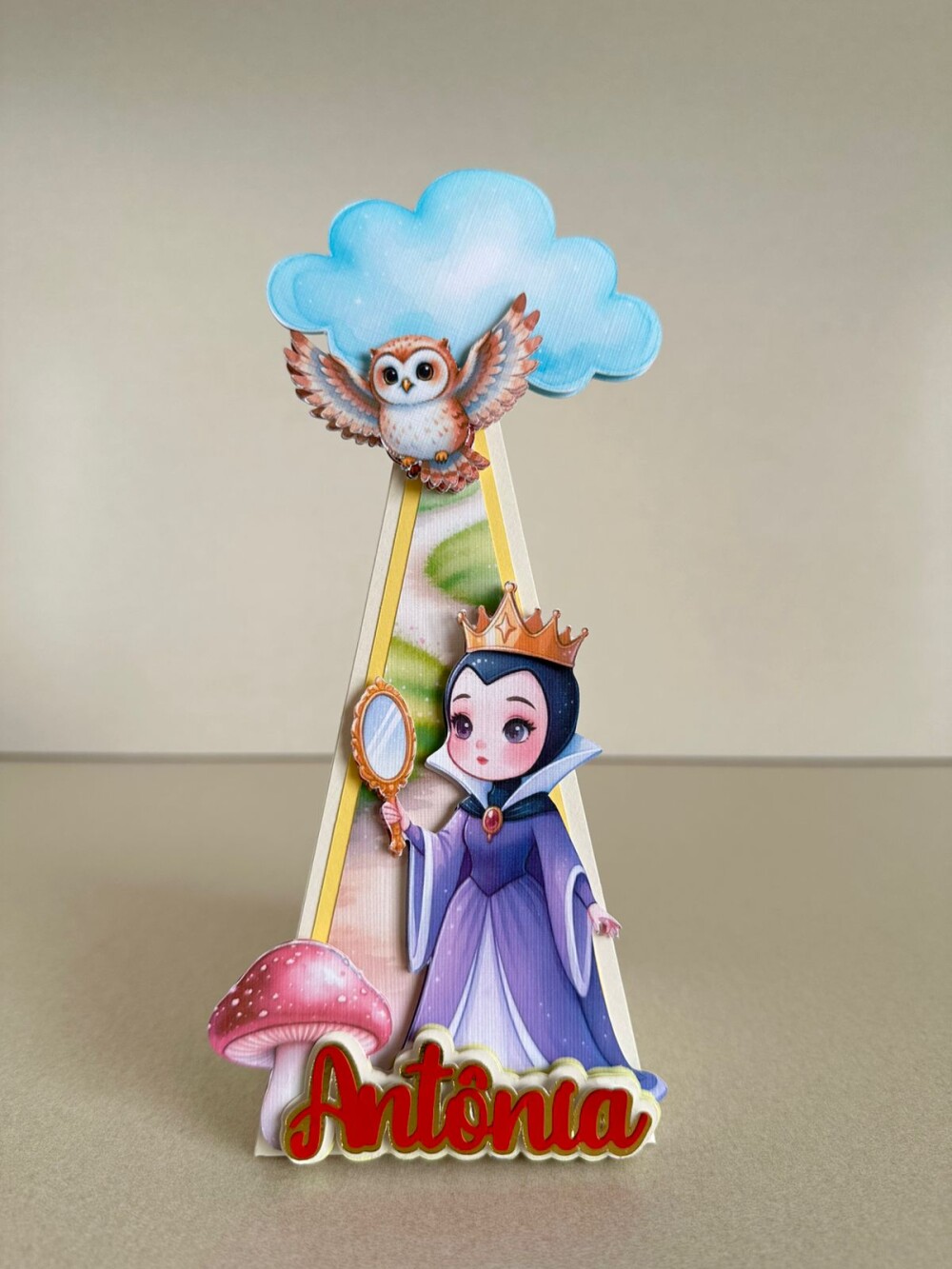 Kit Festa Branca de Neve Luxo 12 Peças | Caixas Personalizadas p