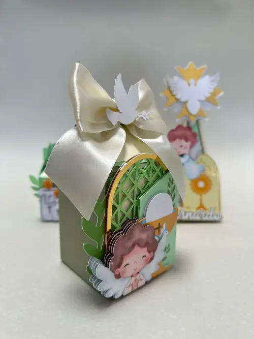 kit de caixas personalizadas batizado