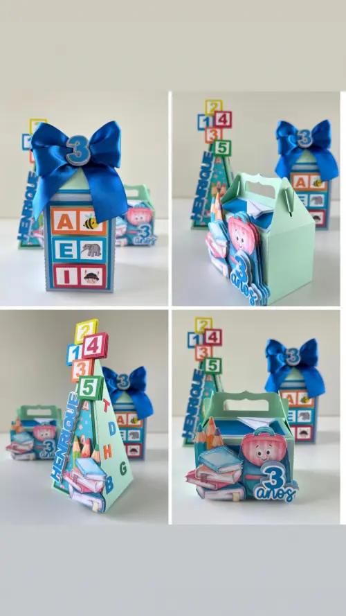 kit personalizado festa ABC