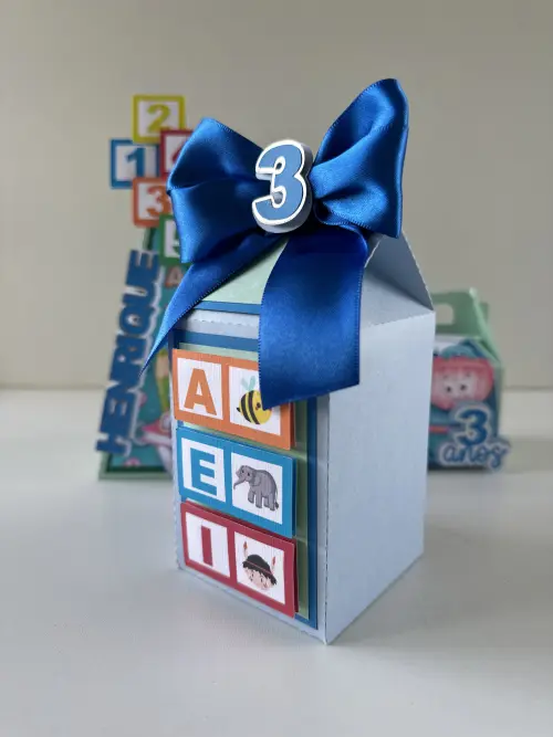 kit personalizado festa ABC