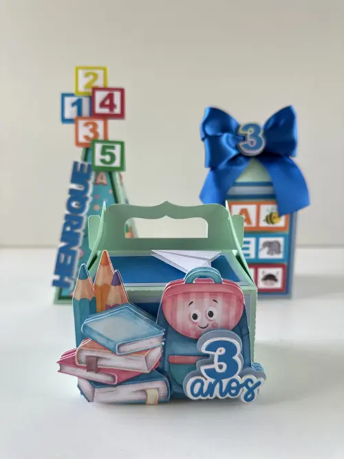 kit personalizado festa ABC