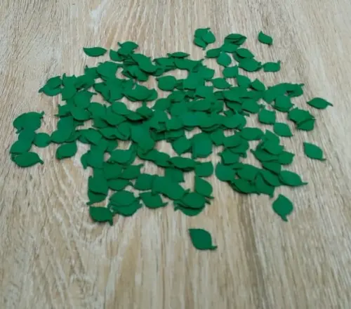 50 Mini Folhas de Papel Medindo 1,5cm