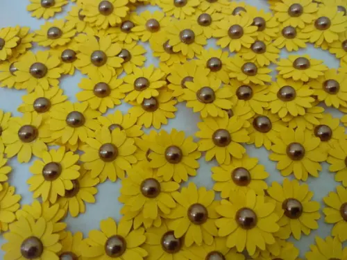 50 Mini Girassol 1,7 cm