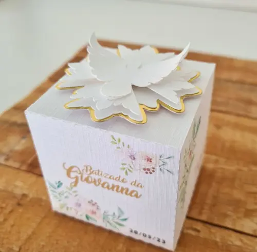 Caixa Cubo Batizado