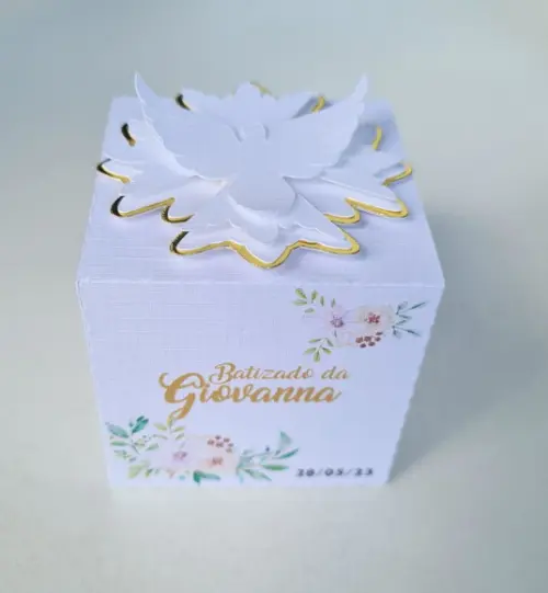 Caixa Cubo Batizado